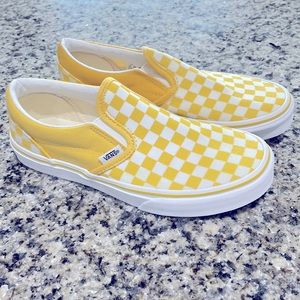 VANS KIDS CHECKERBOARD CLASSIC SLIP-ON SHOE